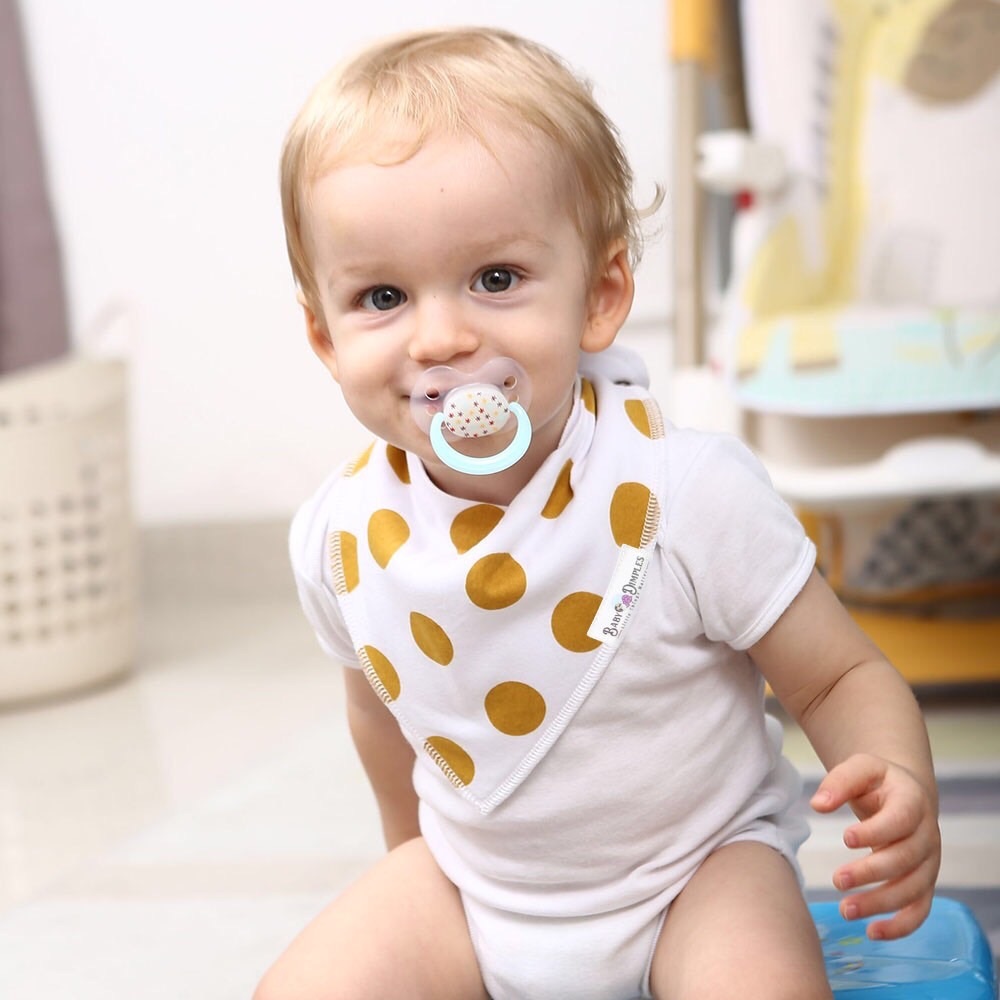Baby Bandana Drool Bibs for Girls 8 pack